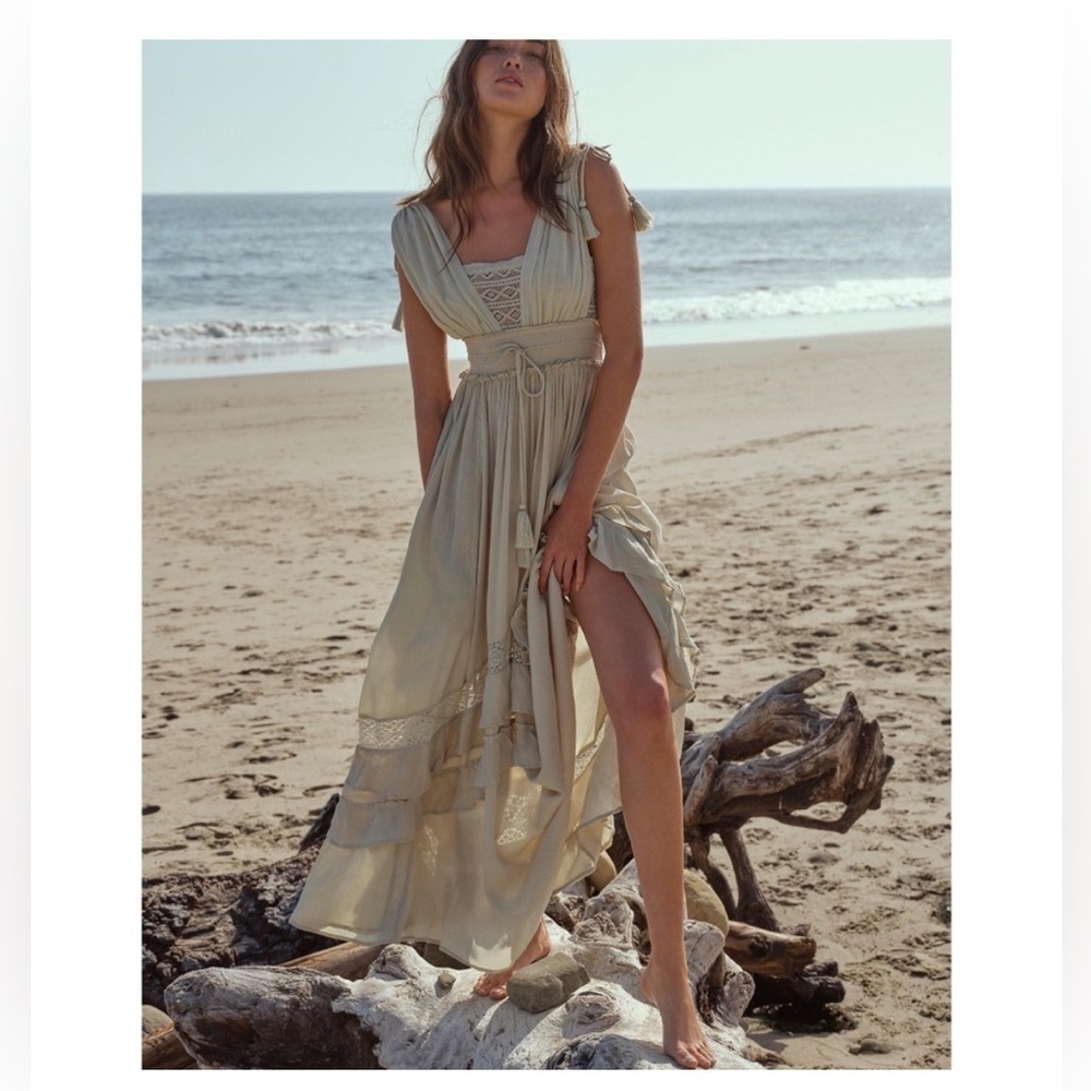 NWT Free People Santa Maria Maxi Dress in Rare Sold Out Color